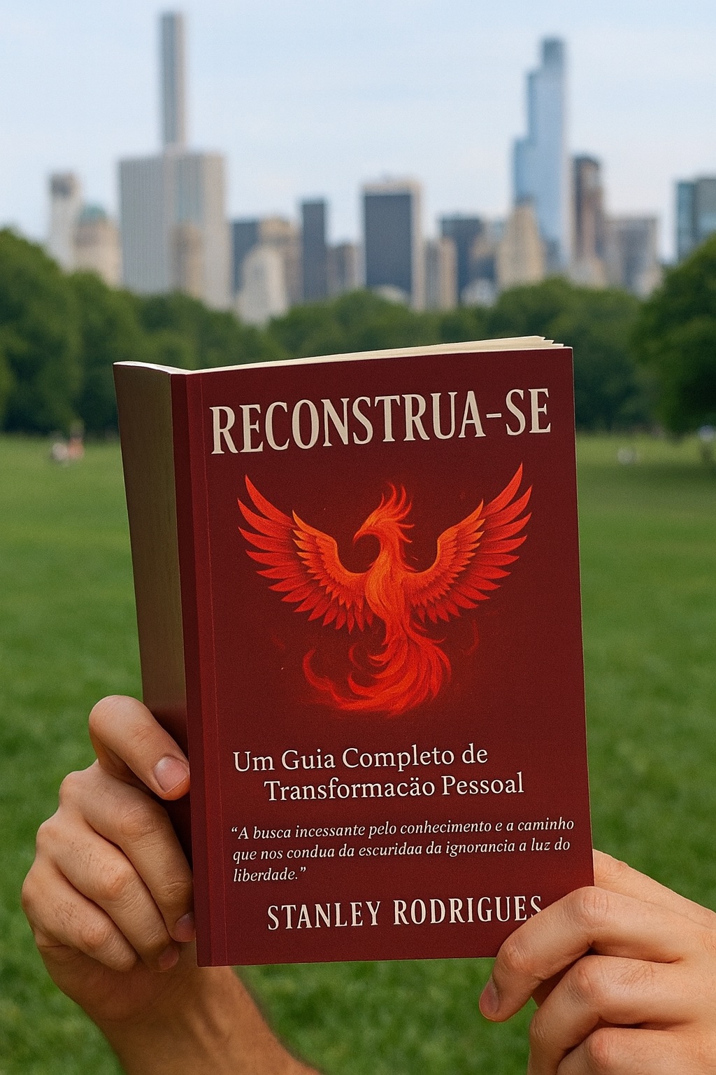 Livro Reconstrua-se em um parque